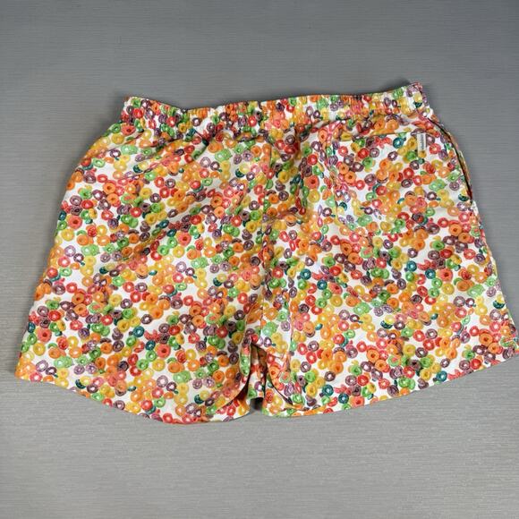 Chubbies Mens XXL Tooty Fruity Fruit Loops Swim Trunks Shorts 5.5 inch RARE - Picture 2 of 8